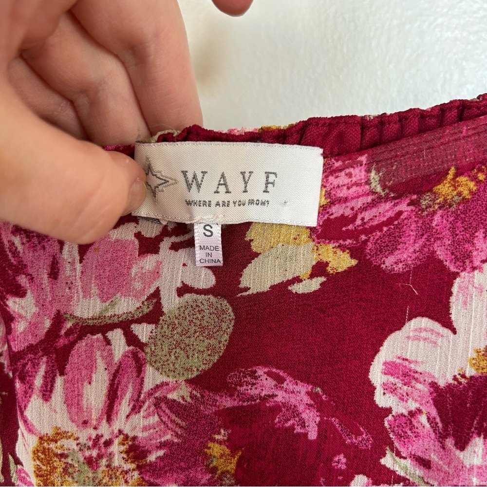 Floral Patterned Wayf Top - image 6